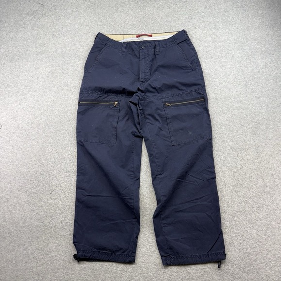 Tommy Hilfiger Other - Tommy Hilfiger Military‎ Issued Vintage Utility Pants Navy Men's 34x30 Baggy y2k